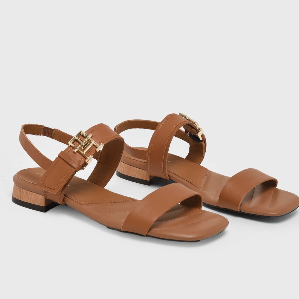 Tommy Hilfiger Women's Tan Sandals